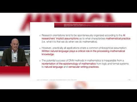 Language and Mathematics in the Time of AI. Philosophical and Theoretical Perspectives