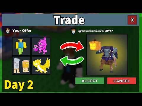 Trading From Noobini To Headless Horseman in Roblox - Day 2