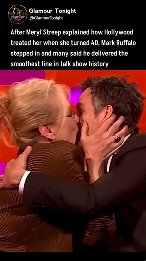 Meryl Streep and Mark Ruffalo's chemistry at Graham Norton show 😆 #grahamnortonshow