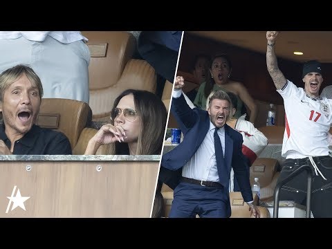 David Beckham Pokes Fun At Victoria Beckham’s ‘Slower’ Reaction To England's World Cup Match Win