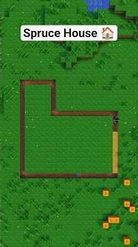 Minecraft Tutorial: EASY Spruce House #minecraft