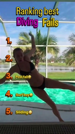 DIVING FAILS….. #shorts