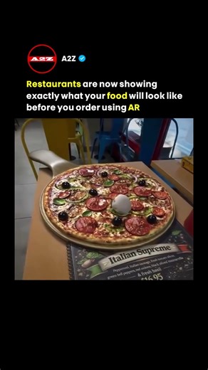 Menus are Dead: This QR Code Projects Your Food in 3D