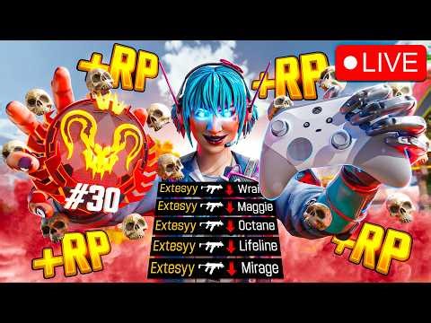 🔴LIVE Season 28 Predator Ranked Grind! 🔴 Going For Top 50 Pred Apex Legends