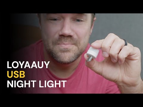 Plug & Play: LOYAAUY LED Mini USB Night Lights Demo
