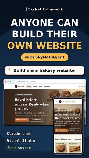 Anyone Can Build Their Own Website – SkyNet AI Agent