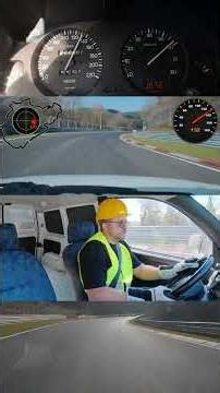 Contractor Upsetting BMW in a Delivery Van! // Nürburgring