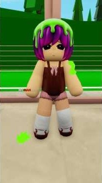 I Was Called Disgusting For My Slime Hair… Until It Made Me Rich 🫠 #roblox #brookhavenrp