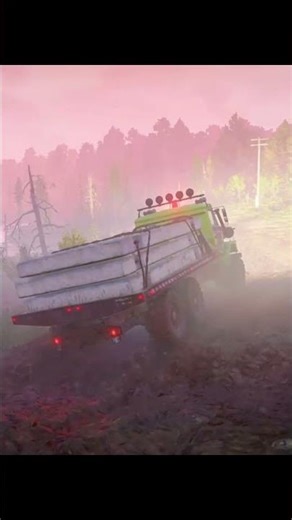 Snowrunner Gameplay, truck delivery