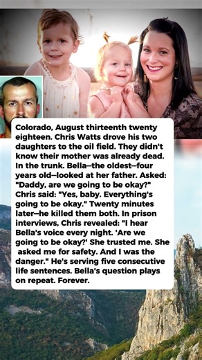 What Chris Watts' Daughter Said to Him in the Car That Morning He Still Hears Every Night