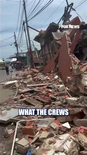 Video released by the Venezuelan government shows man pulled from rubble