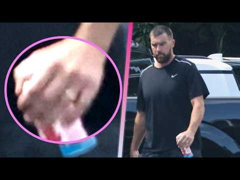 Travis Kelce Debuts Wedding Ring From Taylor Swift at Chiefs Training