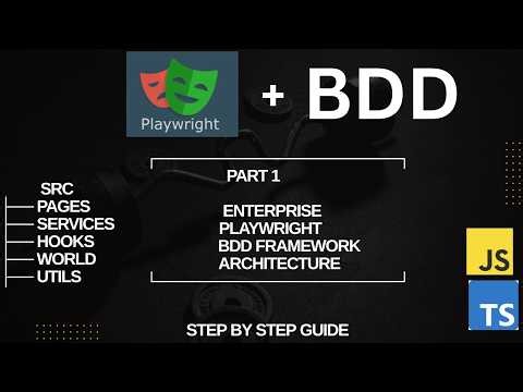 Enterprise Playwright BDD Framework from Scratch | Framework Architecture & Folder Structure Part 1