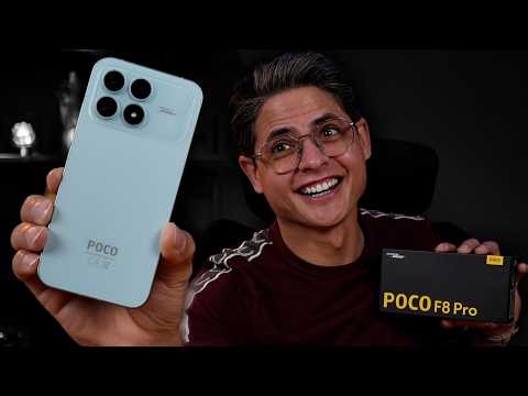 CHEGOU! O incrível Xiaomi POCO F8 Pro! Unboxing e Impressões