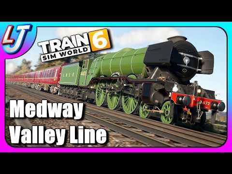 Train Sim World - Medway Valley Line Route: Flying Scotsman Railtour Mod (LIVE)