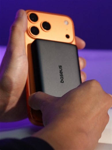 Baseus Magnetic Power Bank: Wireless & Cable Options