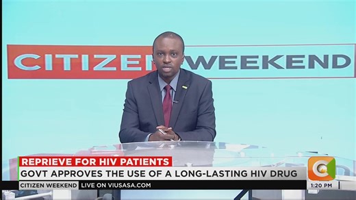 Reprieve for HIV patients: The government has approved the use of a long-lasting HIV drug The Health Ministry has cleared the rollout of the Lenacapavir drug #CitizenWeekend | Citizen TV Kenya