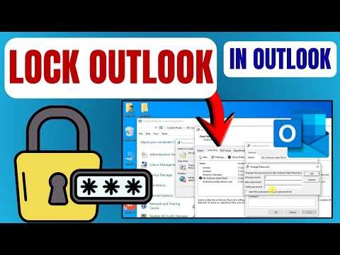 How to Password Protect Microsoft Outlook Tutorial
