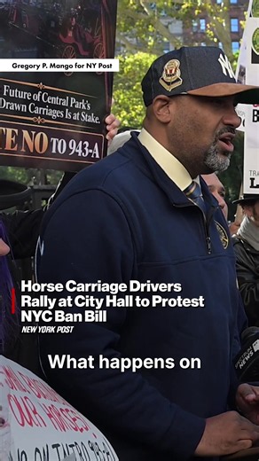Horse-drawn carriages will be banned in New York City after the City Council approved a new bill Thursday that will end a Central Park tradition that’s endured for more than 150 years. The ban passed in a veto-proof 40-7 vote, with two council members abstaining – despite a last-minute attempt to amend the proposal and push the ban back in 2030. Everything we know at the link in bio.
