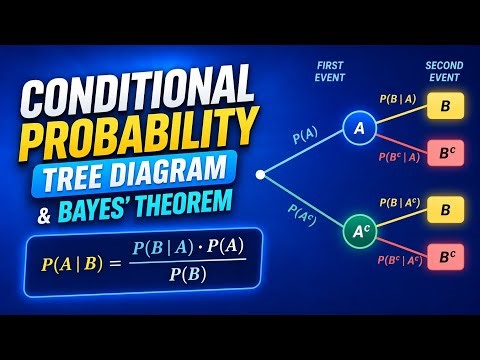 Conditional Probability Made Easy | Tree Diagrams & Bayes’ Theorem (IB Maths)