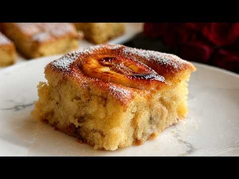 Easy Banana Cake Recipe | So Soft & Moist!