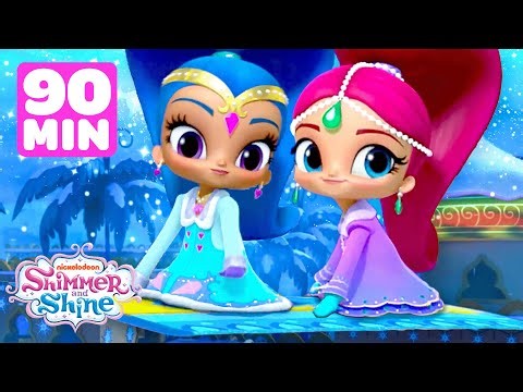 Shimmer & Shine's Magic Carpet Rides! ✨ #2 w/ Leah | 90 Minutes | Shimmer and Shine