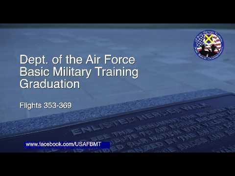 Department of the Air Force BMT Graduation Ceremony: Flights 353-369— May 7, 2026
