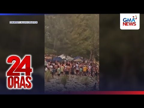 2 grupong naliligo sa Maples River, nagkagulo at nagsigawan; puro umano naka-inom ng alak | 24 Oras