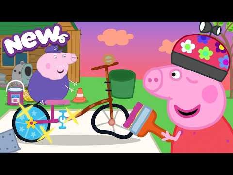 Peppa Pig Tales 2026 ✨ Peppa TRANSFORMS Old Rusty Bike 🚲 Learning to Upcycle! ♻️ BRAND NEW Peppa Pig