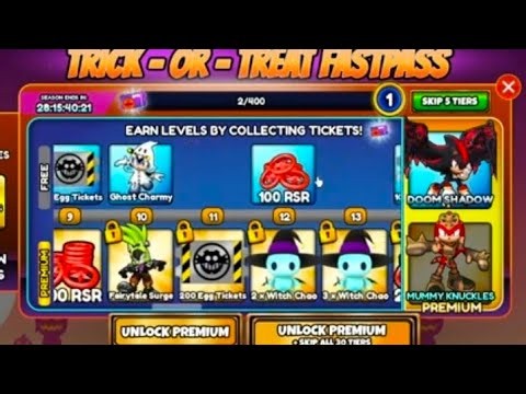 The 2026 halloween fast pass has arrived in sonic speed simulator!