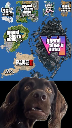 GTA 6 vs Other Rockstar Games - Map Comparison
