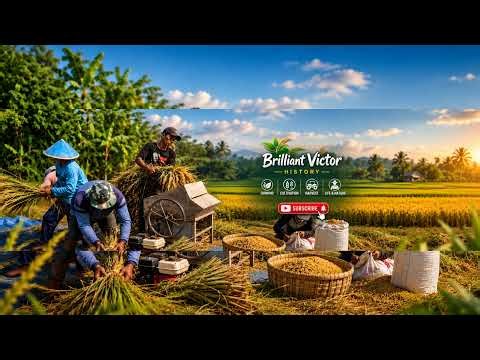 UNBELIEVABLE MODERN CORN THRESHER METHOD IN ACTION! - Agriculture farming
