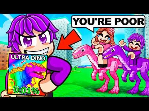I Pretended to be a NOOB, Then Used 0.01% ULTRA DINOSAUR...