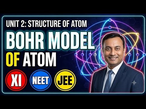 Structure of atom/Bohr model of atom #iit #neet 