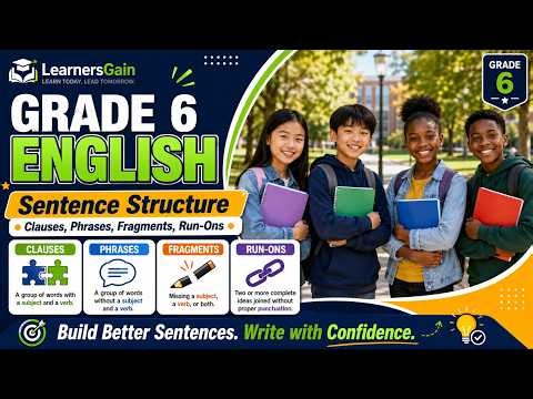 Sentence Structure | Clauses, Phrases, Fragments, and Run-Ons