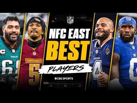 Who's the best player on each NFC east team entering 2026 season? | Prisco's Top 100 NFL Players