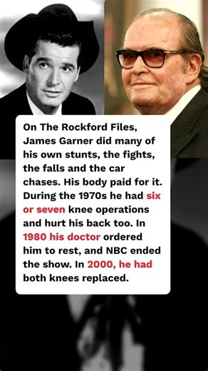 Why James Garner Needed Seven Knee Operations