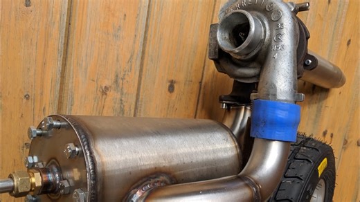 TurboJet Scooter Project #1: Jet and Chassis Setup ⚙️ | Colin furze