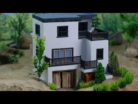 How I Built a Luxury Mini Villa with Basement Parking