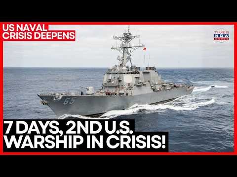 WARSHIP DEAD! US Navy Destroyer Breaks Down in South China Sea, Stranded Without Power For 4 Days!
