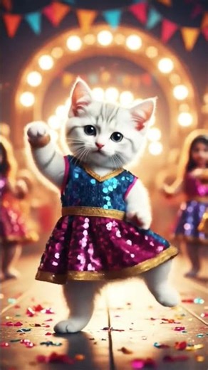 #DreamcatAI#ytshort#shorts#funnydance#viralvideo#trending#cutecat#growthmindset#ai#cat #shortbee
