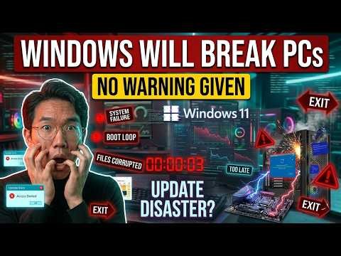 Your PC Could Break Tomorrow From a Windows Update