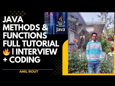 Java Methods & Functions Full Tutorial 🔥 | Interview + Coding