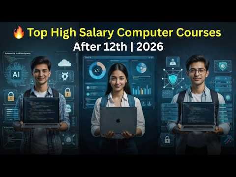 Top High Salary Computer Courses After 12th in 2026 | Career options after 12th