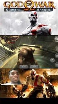 God of War Ghost of Sparta Gameplay on Android PPSSPP Emulator Kratos Boss Fight #shorts