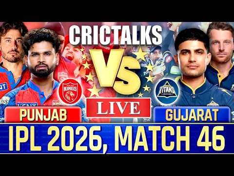 Live: Punjab vs Gujarat, Live Match Today IPL 2026, Live Cricket Commentary, Scores 2nd Inn