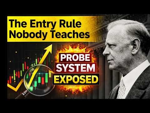 Jesse Livermore | The Probe Trading System (The Entry Rule Changed My Trading Forever)