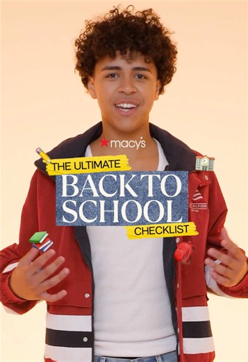 With looks like this, the mood is 🆙 Find everything on @Marcus Johnson♱’s back-to-school checklist now at Macy’s.