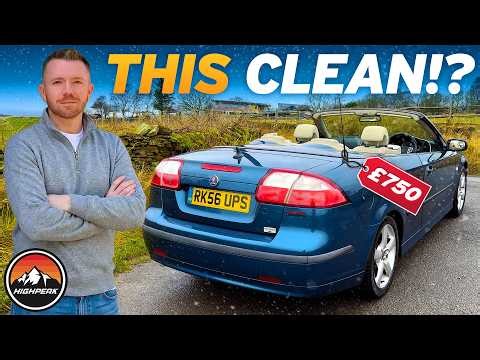 THIS £750 SAAB IS WAY TOO GOOD FOR THE MONEY…