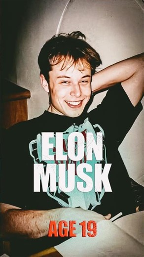 The evolution of Elon Musk 🚀 #ElonMusk #SpaceX